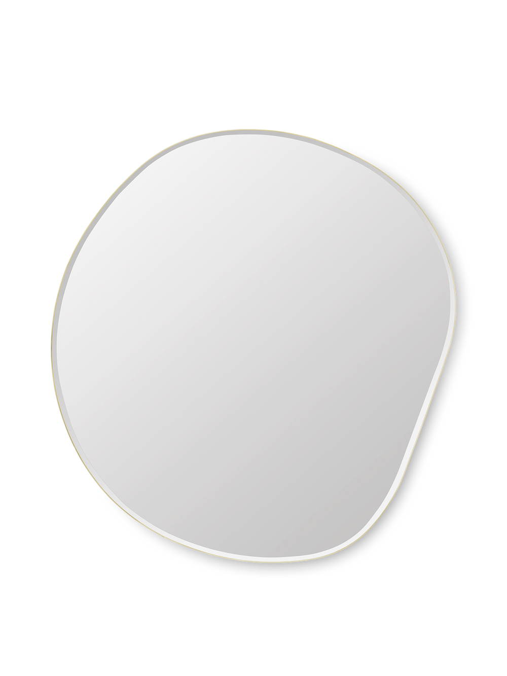 ferm LIVING Pond Mirror XL – Brass