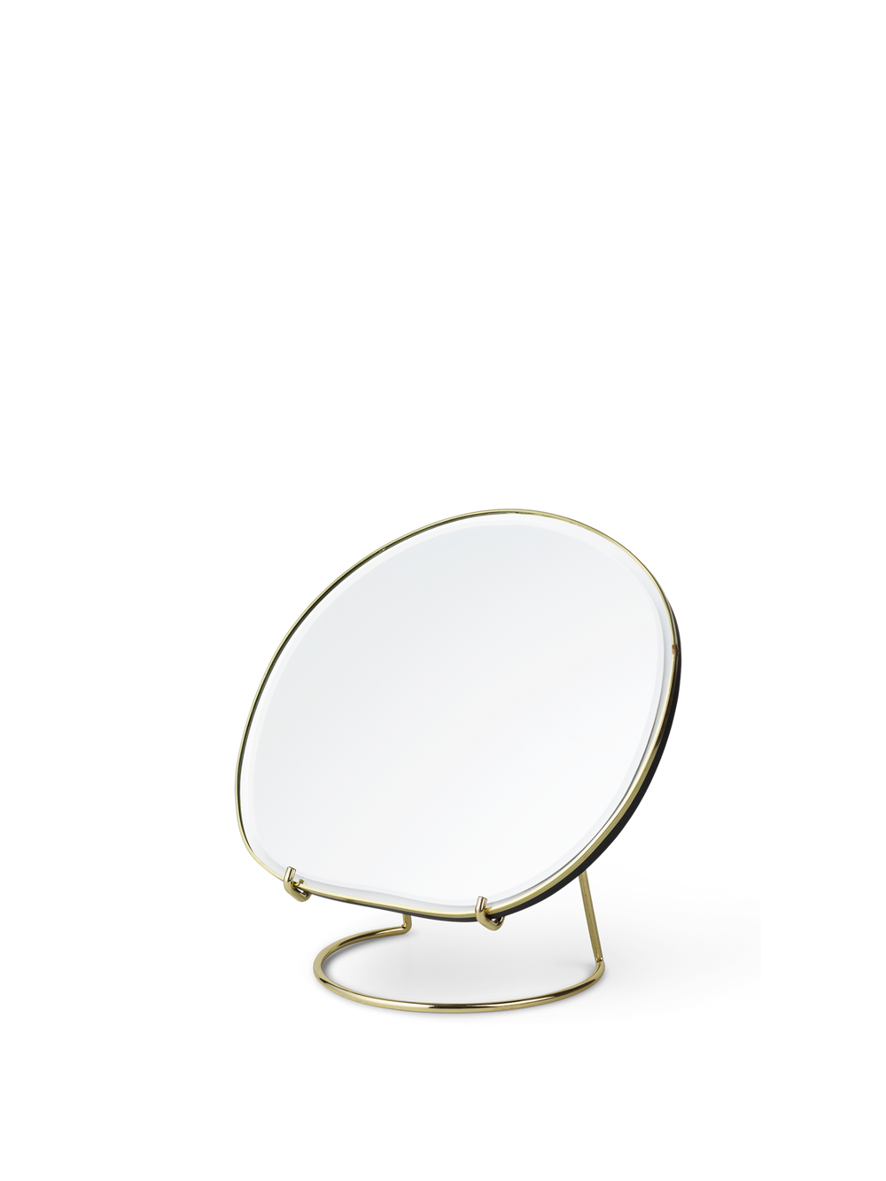 ferm LIVING Pond Table Mirror – Brass