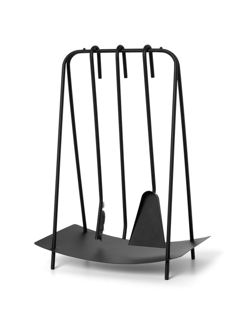 ferm LIVING Port Fireplace Tools – Black