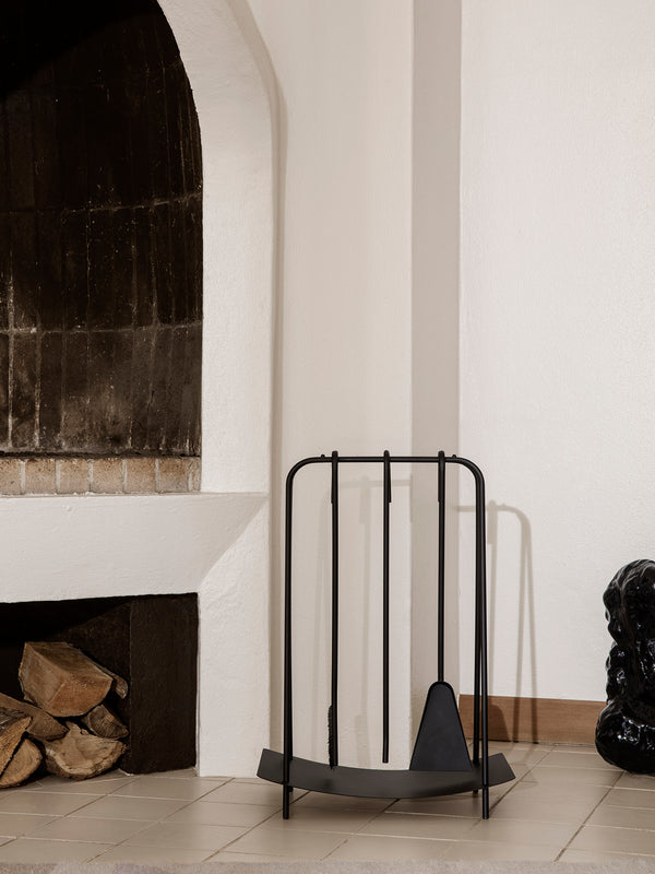 ferm LIVING Port Fireplace Tools – Black