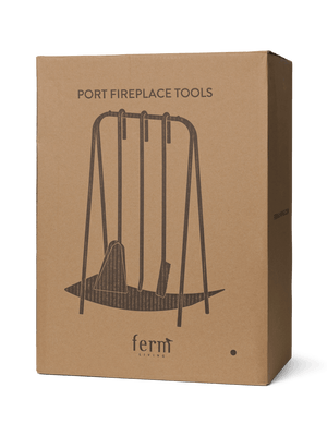 ferm LIVING Port Fireplace Tools – Black