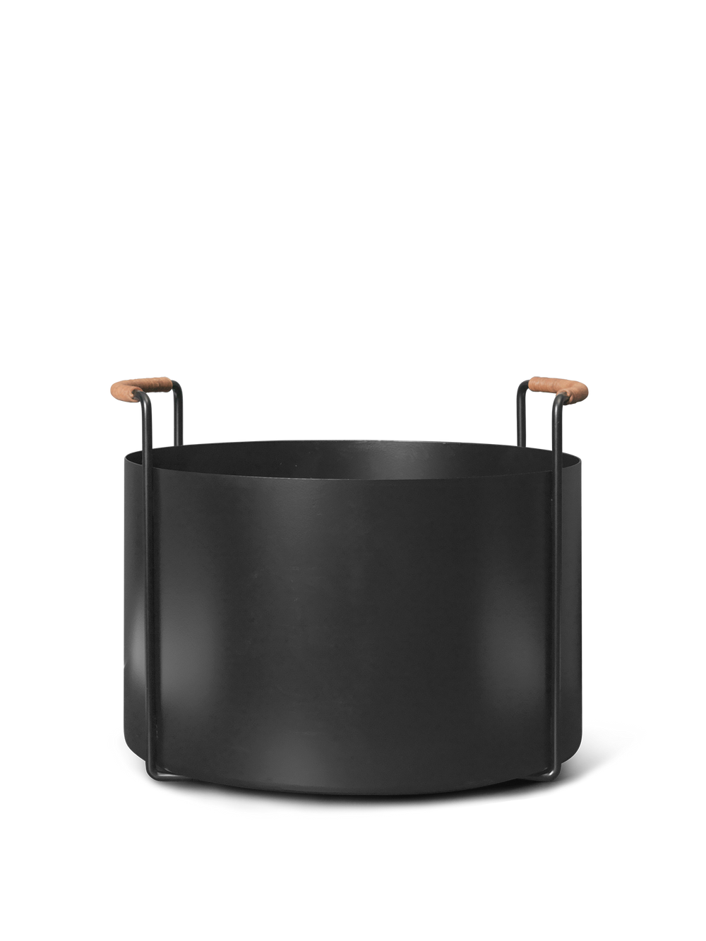 ferm LIVING Port Firewood Bucket – Black