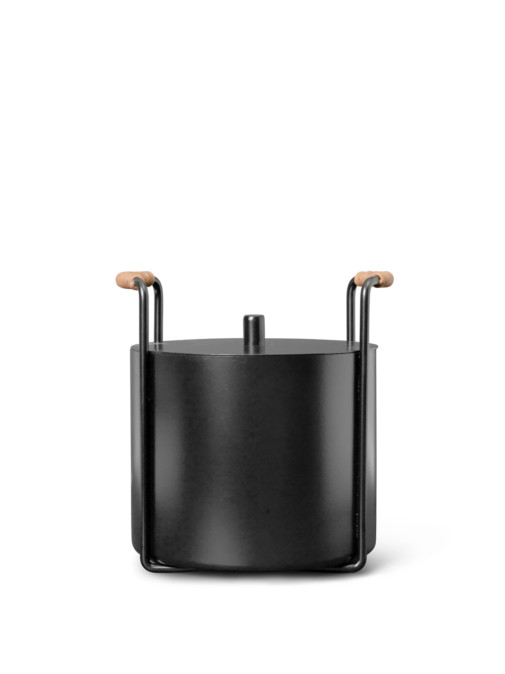 ferm LIVING Port Kindling and Ash Bucket – Black
