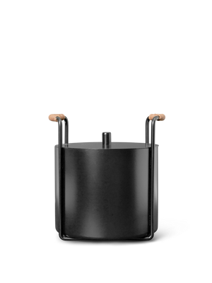 ferm LIVING Port Kindling and Ash Bucket – Black