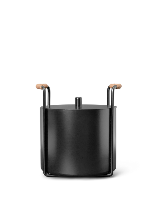 ferm LIVING Port Kindling and Ash Bucket – Black