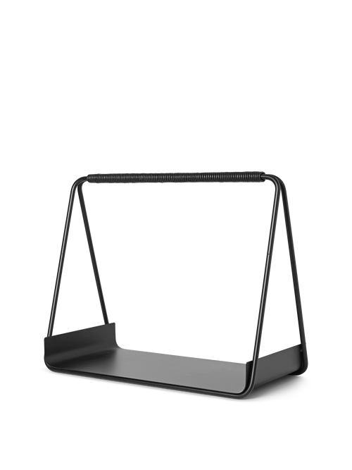 ferm LIVING Port Wood Basket – Black