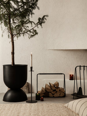 ferm LIVING Port Wood Basket – Black