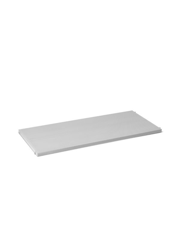 ferm LIVING Punctual Perforated Shelf – Light Grey