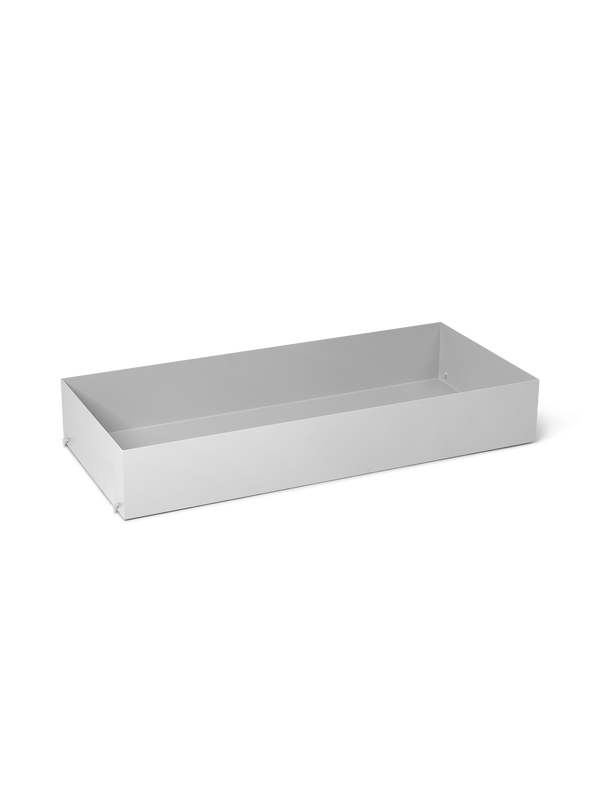 ferm LIVING Punctual Shelf Box – Light Grey