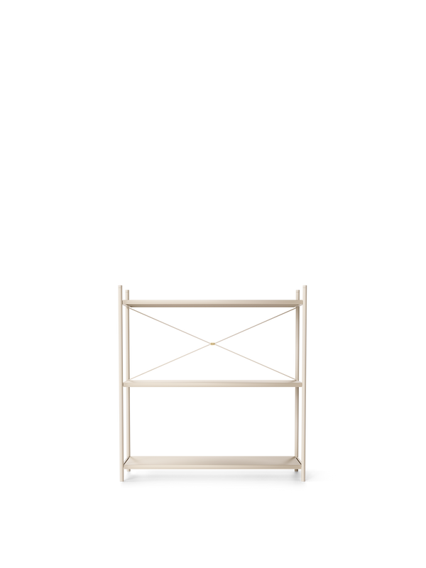 ferm LIVING Punctual Solid Metal Shelf – Cashmere
