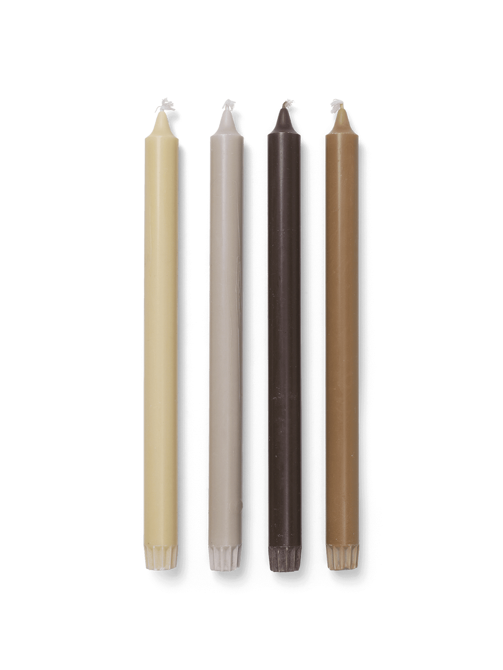 ferm LIVING Pure Candles – Set of 4 – Calm Blend