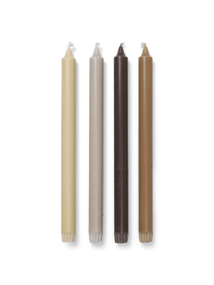 ferm LIVING Pure Candles – Set of 4 – Calm Blend
