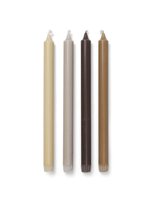 ferm LIVING Pure Candles – Set of 4 – Calm Blend