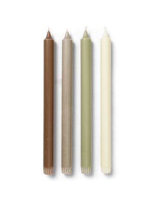 ferm LIVING Pure Candles – Set of 4 – Botanic Blend