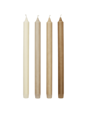 ferm LIVING Pure Candles – Set of 4 – Faded