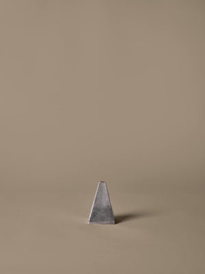 ferm LIVING Pyra Incense Cone Burner – Brushed Aluminium