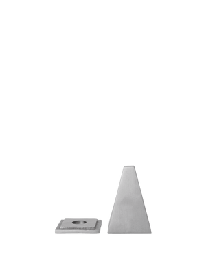 ferm LIVING Pyra Incense Cone Burner – Brushed Aluminium