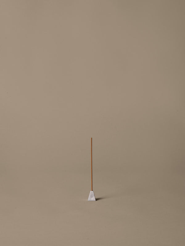 ferm LIVING Pyra Incense Stick Holder – Brushed Aluminium