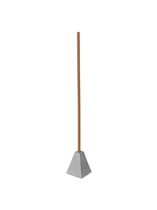 ferm LIVING Pyra Incense Stick Holder – Brushed Aluminium