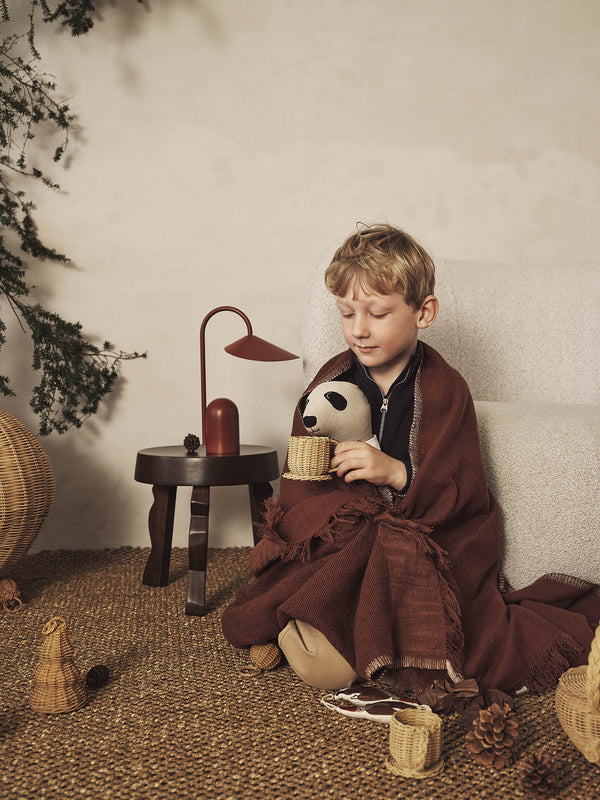 ferm LIVING Rattan Tea Set – Natural