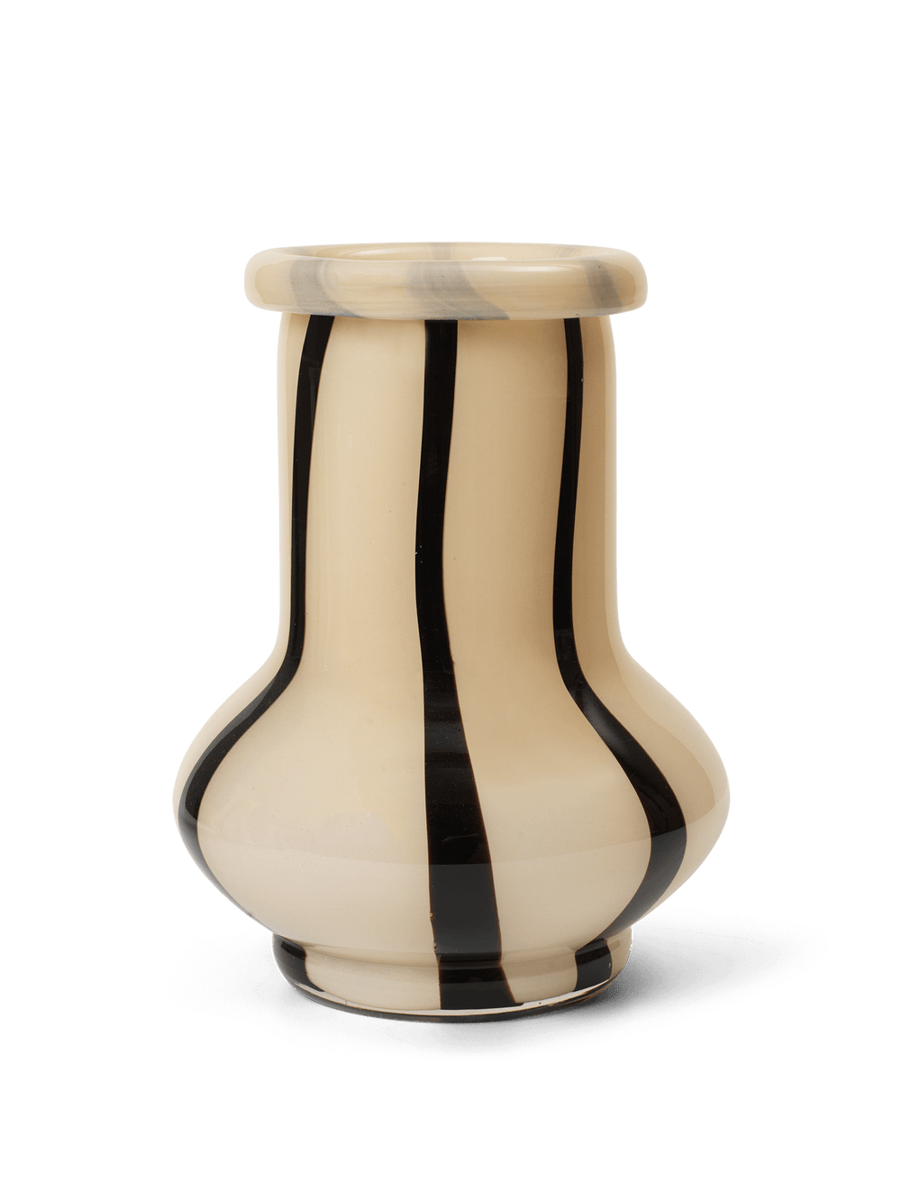 ferm LIVING Riban Vase H24 cm – Cream