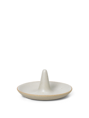 ferm LIVING Ring Cone – Off-white Speckle
