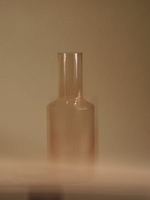 ferm LIVING Ripple Carafe – Blush