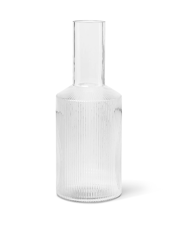 ferm LIVING Ripple Carafe – Clear