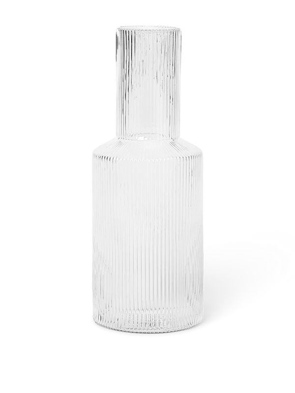 ferm LIVING Ripple Carafe – Clear