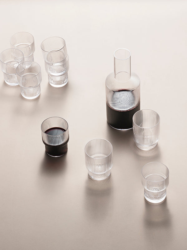 ferm LIVING Ripple Carafe – Clear