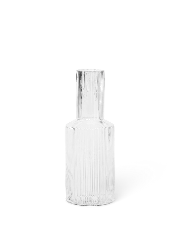 ferm LIVING Ripple Lid – Clear