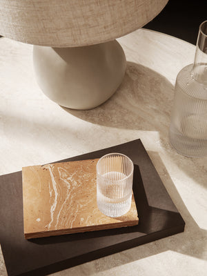 ferm LIVING Ripple Lid – Clear