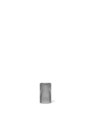 ferm LIVING Ripple Lid – Smoked Grey