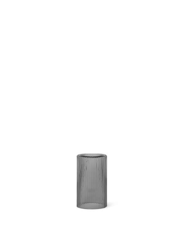 ferm LIVING Ripple Lid – Smoked Grey