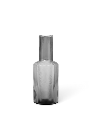ferm LIVING Ripple Lid – Smoked Grey