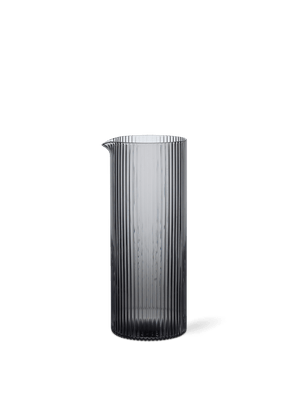 ferm LIVING Ripple Milk Jug – Smoked Grey