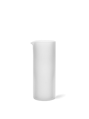 ferm LIVING Ripple Milk Jug – Frosted