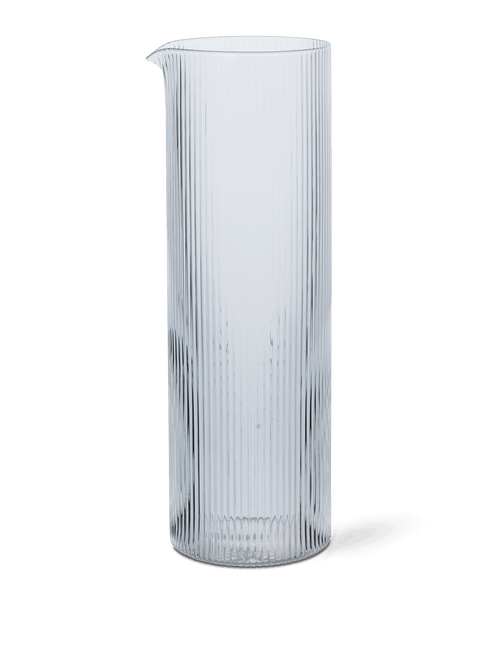 ferm LIVING Ripple Water Jug – Clear
