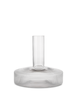 ferm LIVING Ripple Wine Carafe – Clear