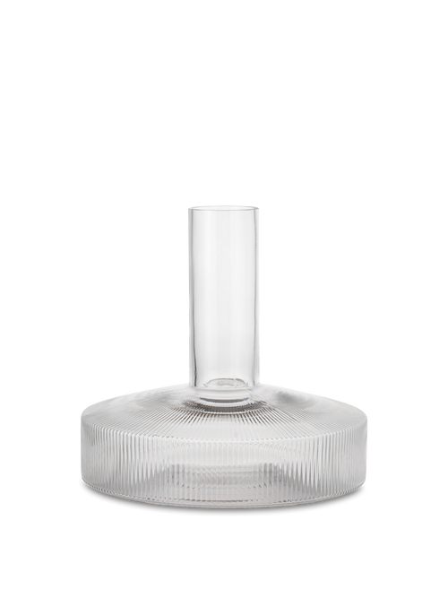 ferm LIVING Ripple Wine Carafe – Clear