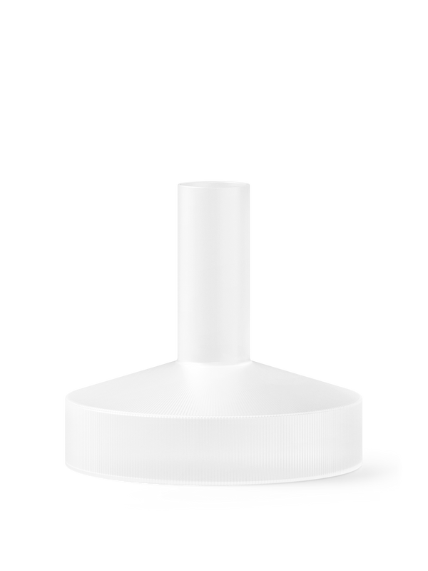 ferm LIVING Ripple Wine Carafe – Frosted