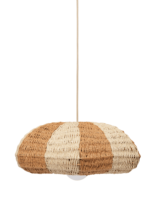 ferm LIVING Rivan Lampshade Paper – Natural / Off-White