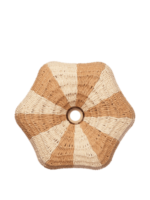 ferm LIVING Rivan Lampshade Paper – Natural / Off-White