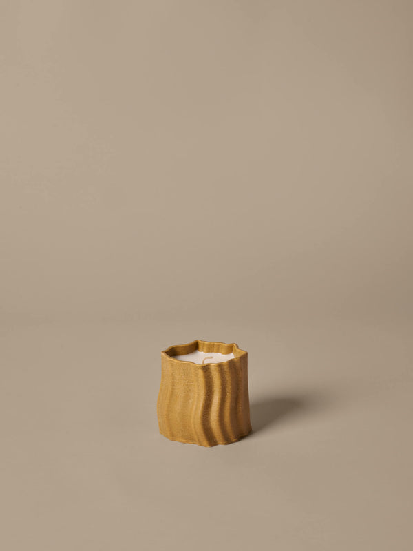 ferm LIVING Rylith Scented Candle H9 cm – Oat