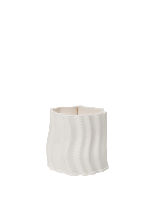 ferm LIVING Rylith Scented Candle H9 cm – Off-White