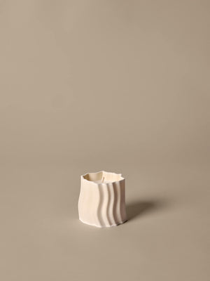 ferm LIVING Rylith Scented Candle H9 cm – Off-White