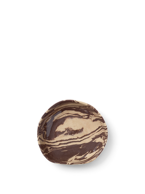 ferm LIVING Ryu Bowl 28 cm – Sand / Brown