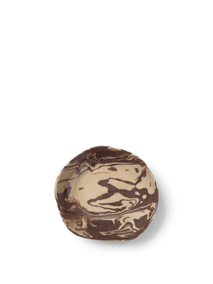 ferm LIVING Ryu Bowl 28 cm – Sand / Brown
