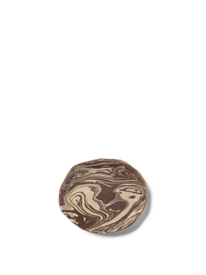 ferm LIVING Ryu Platter 18.5 cm – Sand / Brown