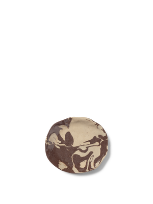 ferm LIVING Ryu Platter 18.5 cm – Sand / Brown